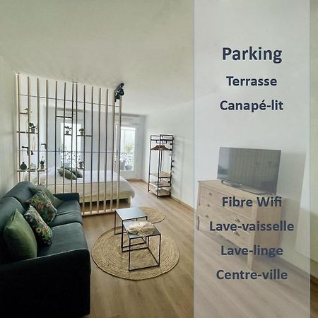 Alp Chartres - Grand Studio Avec Terrasse Et Parking Zewnętrze zdjęcie